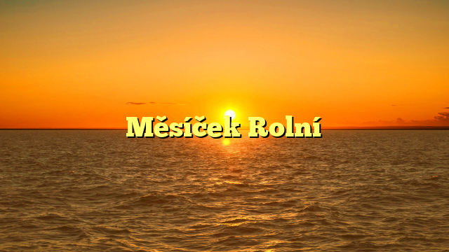 Měsíček Rolní