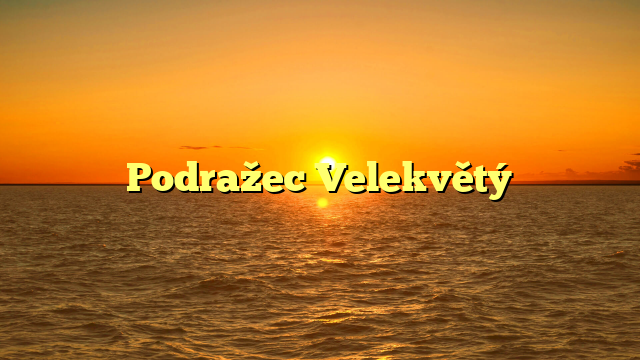 Podražec Velekvětý