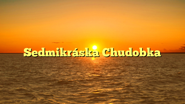 Sedmikráska Chudobka