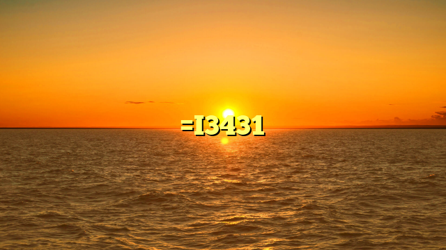 =I3431